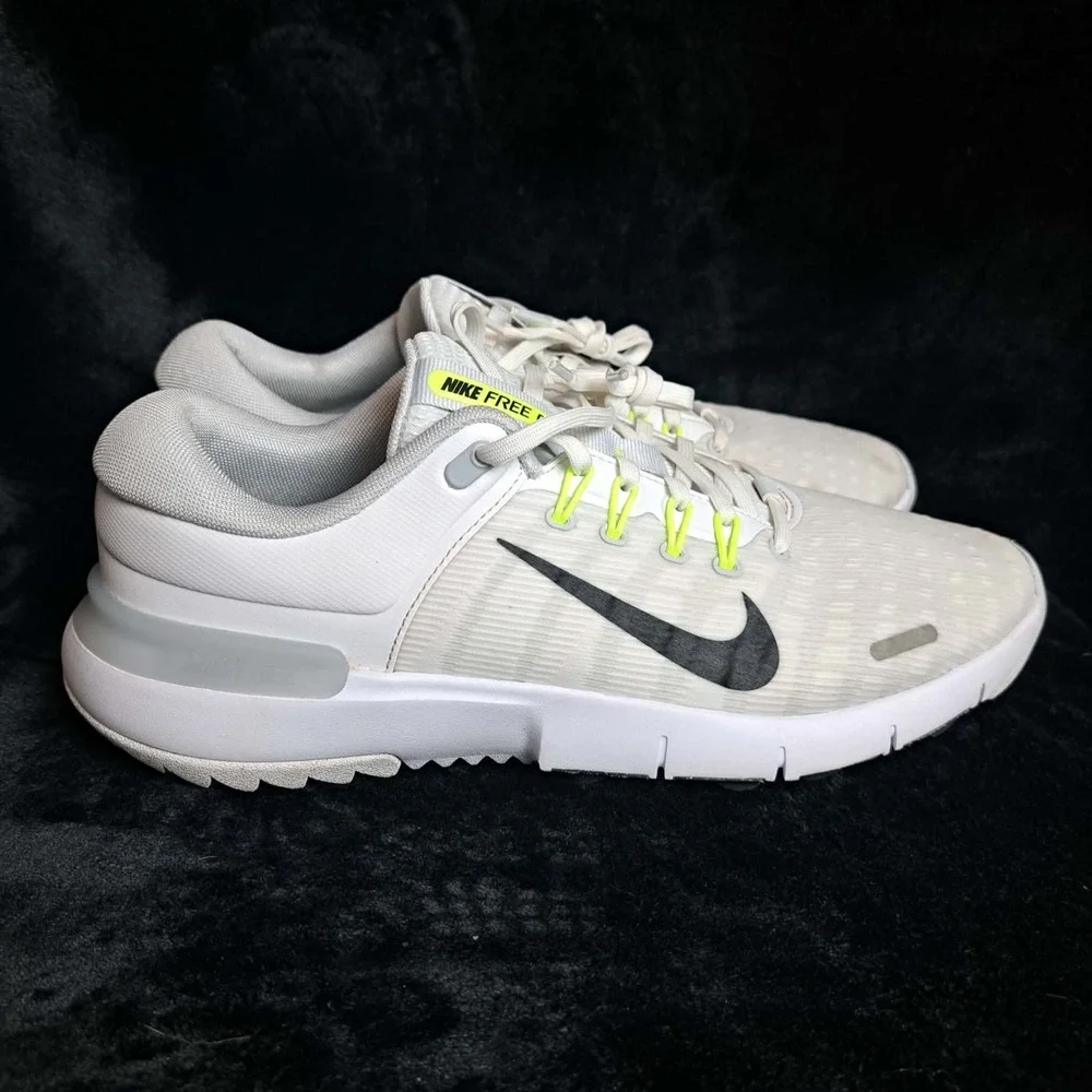 Nike Free Golf NN Golf Shoes Men's Size 9 White Black Volt FN0332-101